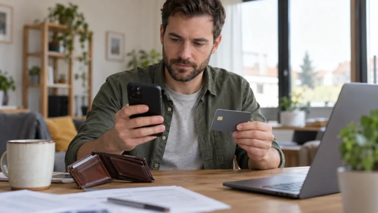 Blokace platební karty přes mobilní bankovnictví.