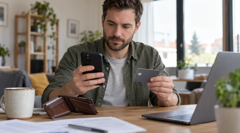 Blokace platební karty přes mobilní bankovnictví.