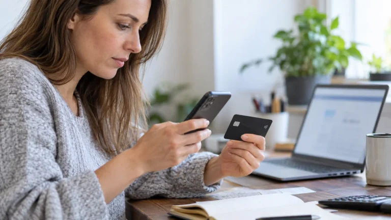 Blokace platební karty v telefonu.