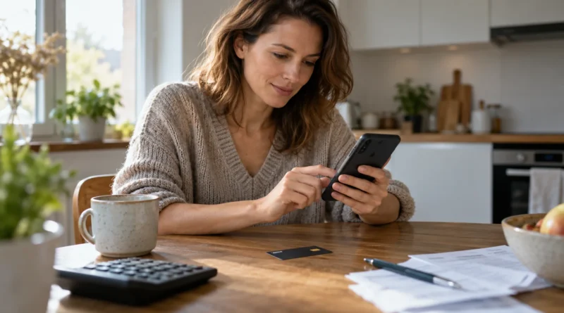 Odeslání okamžité bankovní platby přes telefon.
