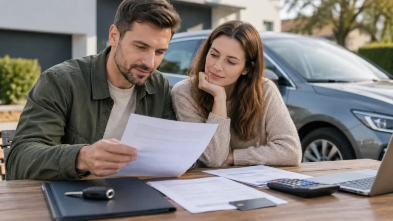 Kontrola podmínek financování automobilu.